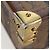 LOUIS VUITTON Monogram HUMAN MADE NIGO Cotoville 40 Trunk M20464 Auth BA14605SM Giallo Monogramma - vista 8
