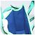 LOUIS VUITTON Taurillon Clemence Illusion Sac Plat XS Verde M81221 Auth 193755SM Blu - vista 22