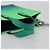 LOUIS VUITTON Taurillon Clemence Illusion Sac Plat XS Verde M81221 Auth 193755SM Blu - vista 7