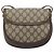 Gucci Borsa a Spalla GG Supreme PVC Beige Oro Auth 195645 D'oro - vista 2
