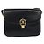 Céline Sac à épaule en cuir noir et or Auth 194233 Doré - vue 13