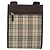 Borsa a tracolla BURBERRY Nova Check Canvas Beige Silver Auth 196117 Argento - vista 13