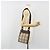 Borsa a tracolla BURBERRY Nova Check Canvas Beige Silver Auth 196117 Argento - vista 24