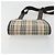Borsa a tracolla BURBERRY Nova Check Canvas Beige Silver Auth 196117 Argento - vista 5
