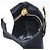 Céline CELINE Circle Pouch Canvas Black Gold Auth 195098A Nero D'oro - vista 17