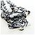 Borsa a tracolla con catena CHANEL Matelasse Satin 2way White Gold CC Auth 195250M Bianco D'oro - vista 22