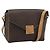 Céline Borsa a tracolla CELINE Macadam PVC Pelle Marrone Tono Oro Auth 196129