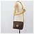 Céline Borsa a tracolla CELINE Macadam PVC Pelle Marrone Tono Oro Auth 196129 - vista 23