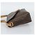 Céline Borsa a tracolla CELINE Macadam PVC Pelle Marrone Tono Oro Auth 196129 - vista 3