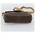 Céline Borsa a tracolla CELINE Macadam PVC Pelle Marrone Tono Oro Auth 196129 - vista 5