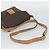 Céline Borsa a tracolla CELINE Macadam PVC Pelle Marrone Tono Oro Auth 196129 - vista 7