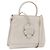 Borsa LOEWE Barcelona in pelle 2way Argento Auth ka5685V