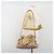 Chloé Borsa a Mano Chloe Paraty in Pelle 2 in 1 Beige Oro Auth 195425A - vista 25