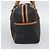 Borsa Boston SAINT LAURENT PVC Nero Oro Auth bs36716 D'oro - vista 3