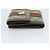 GUCCI Ophdia GG Web Portafoglio Sherry Line PVC Beige Oro 523173 Auth bs36745 D'oro - vista 4