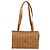 Borsa Tote MCM Vicetos PVC Pelle Marrone Tono Oro Auth 195384 - vista 13
