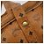 Borsa Tote MCM Vicetos PVC Pelle Marrone Tono Oro Auth 195384 - vista 17
