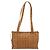 Borsa Tote MCM Vicetos PVC Pelle Marrone Tono Oro Auth 195384 - vista 2