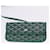Borsa tote Saint Louis PM in PVC Herringbone GOYARD verde Auth BA14601SM - vista 19