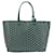 Borsa tote Saint Louis PM in PVC Herringbone GOYARD verde Auth BA14601SM - vista 2