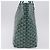 Borsa tote Saint Louis PM in PVC Herringbone GOYARD verde Auth BA14601SM - vista 4