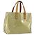 LOUIS VUITTON Monogram Vernis Reade PM Hand Bag Gris M91145 LV Auth 196185 Grigio