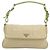 Borsa a Spalla PRADA Nylon Beige Argento Autentica 194981A - vista 13