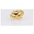 Orecchini CHANEL metallo Gold CC Auth 195950V D'oro - vista 4