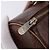 Borsa a mano ETRO Paisley in pelle marrone tono oro Auth 195784 - vista 10