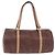 Borsa a mano ETRO Paisley in pelle marrone tono oro Auth 195784 - vista 13