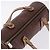 Borsa a mano ETRO Paisley in pelle marrone tono oro Auth 195784 - vista 6