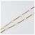 Collana CHANEL Metallo Tono Oro Bianco CC Auth bs36551 - vista 12