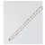Collana CHANEL Metallo Tono Oro Bianco CC Auth bs36551 - vista 2