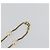 Collana CHANEL Metallo Tono Oro Bianco CC Auth bs36551 - vista 7