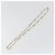 Collana CHANEL Metallo Tono Oro Bianco CC Auth bs36551 - vista 9