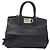 Borsa Salvatore Ferragamo Gancini Studio in pelle 2way Nero Oro Auth 195088 D'oro - vista 13