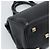 Borsa Salvatore Ferragamo Gancini Studio in pelle 2way Nero Oro Auth 195088 D'oro - vista 17