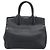 Borsa Salvatore Ferragamo Gancini Studio in pelle 2way Nero Oro Auth 195088 D'oro - vista 2