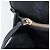 Borsa Salvatore Ferragamo Gancini Studio in pelle 2way Nero Oro Auth 195088 D'oro - vista 22