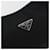 Pochette in nylon nera e argento PRADA Auth 195635V Nero  - vista 18