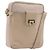 Bolso de hombro Salvatore Ferragamo Gancini de piel rosa y oro Auth 194244A Dorado
