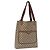 Borsa Tote GUCCI GG Supreme Web Sherry Line PVC Beige 39 02 003 Auth 195656
