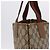 Borsa Tote GUCCI GG Supreme Web Sherry Line PVC Beige 39 02 003 Auth 195656 - vista 4