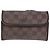 LOUIS VUITTON Damier Ebene Pochette Florentine Borsa a Vita N51856 LV Auth 196194 - vista 13