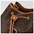 Céline Zaino CELINE Macadam PVC Leather Brown Gold Tone Auth 194199 Marrone - vista 10