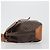 Céline Zaino CELINE Macadam PVC Leather Brown Gold Tone Auth 194199 Marrone - vista 4