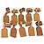 LOUIS VUITTON Etichetta per nome Powanie 10 Set Powanie Leather Beige LV Auth 191948
