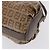 Borsa a tracolla FENDI Zucchino Canvas PVC Beige Auth 197102 - vista 16