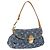 LOUIS VUITTON Monogram Denim Mini Preity Shoulder Bag Blue M95050 Auth 195231SAM