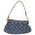 LOUIS VUITTON Monogram Denim Mini Preity Shoulder Bag Blue M95050 Auth 195231SAM - vista 2